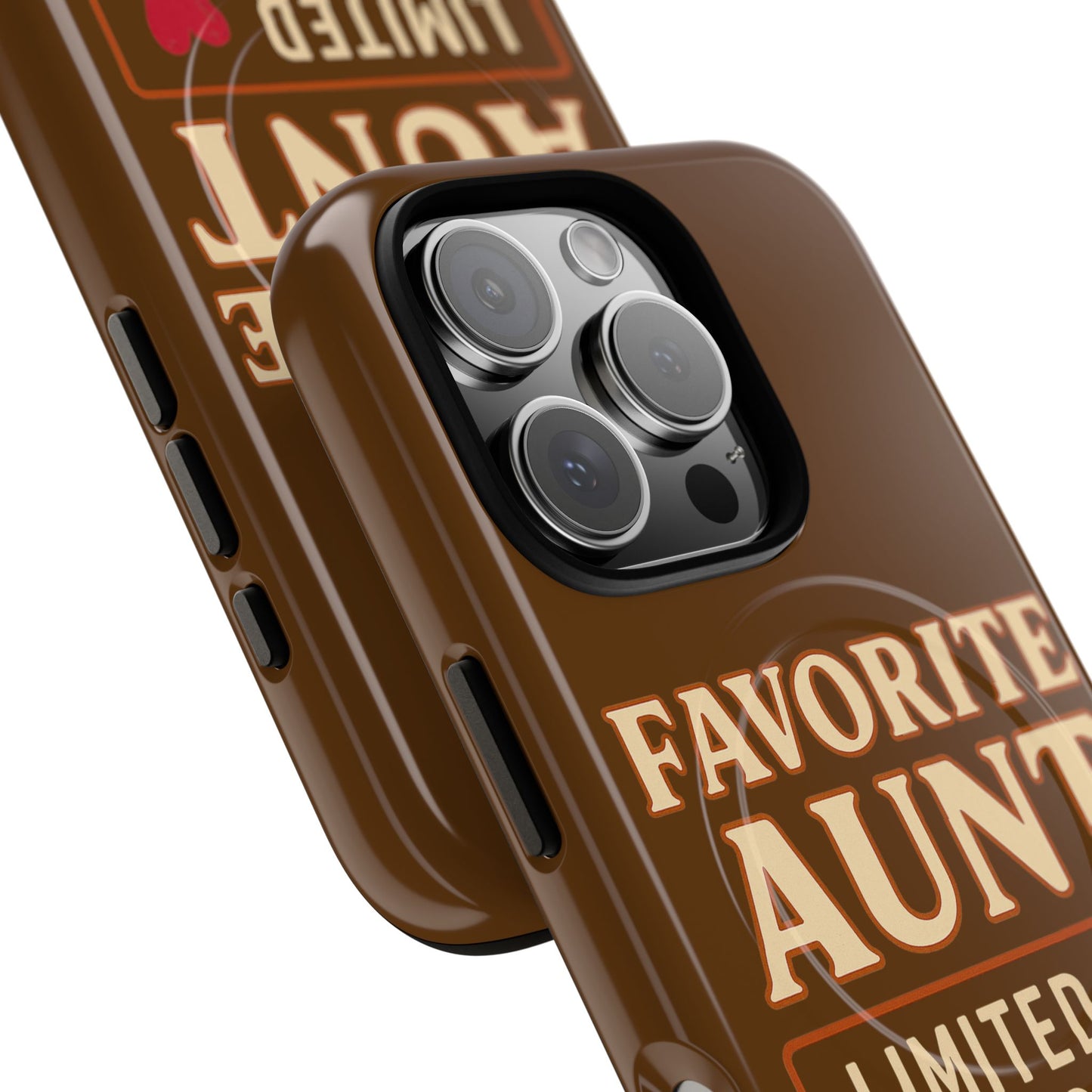 "Aunt Life Red Heart Edition" | Tough Phone Case