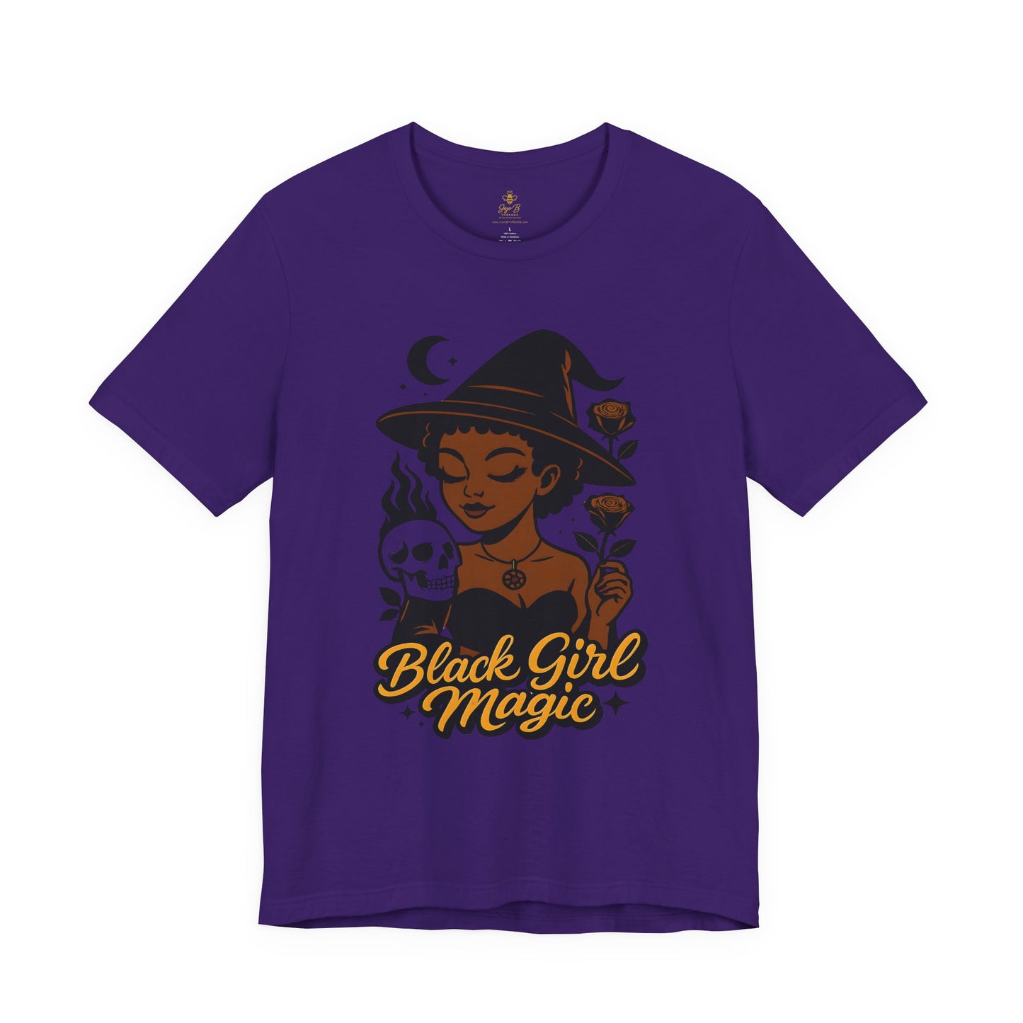 Black Girl Magic Witchy Halloween | Jersey Tee