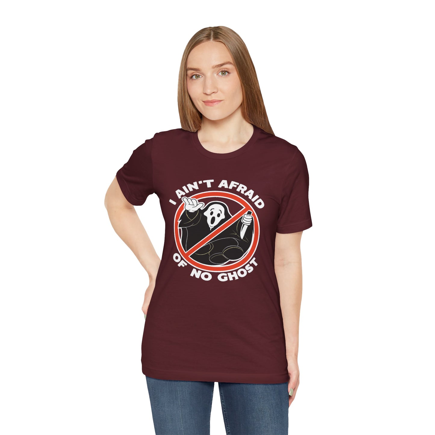 “I Ain’t Afraid of No Ghostface” Halloween | Jersey Tee