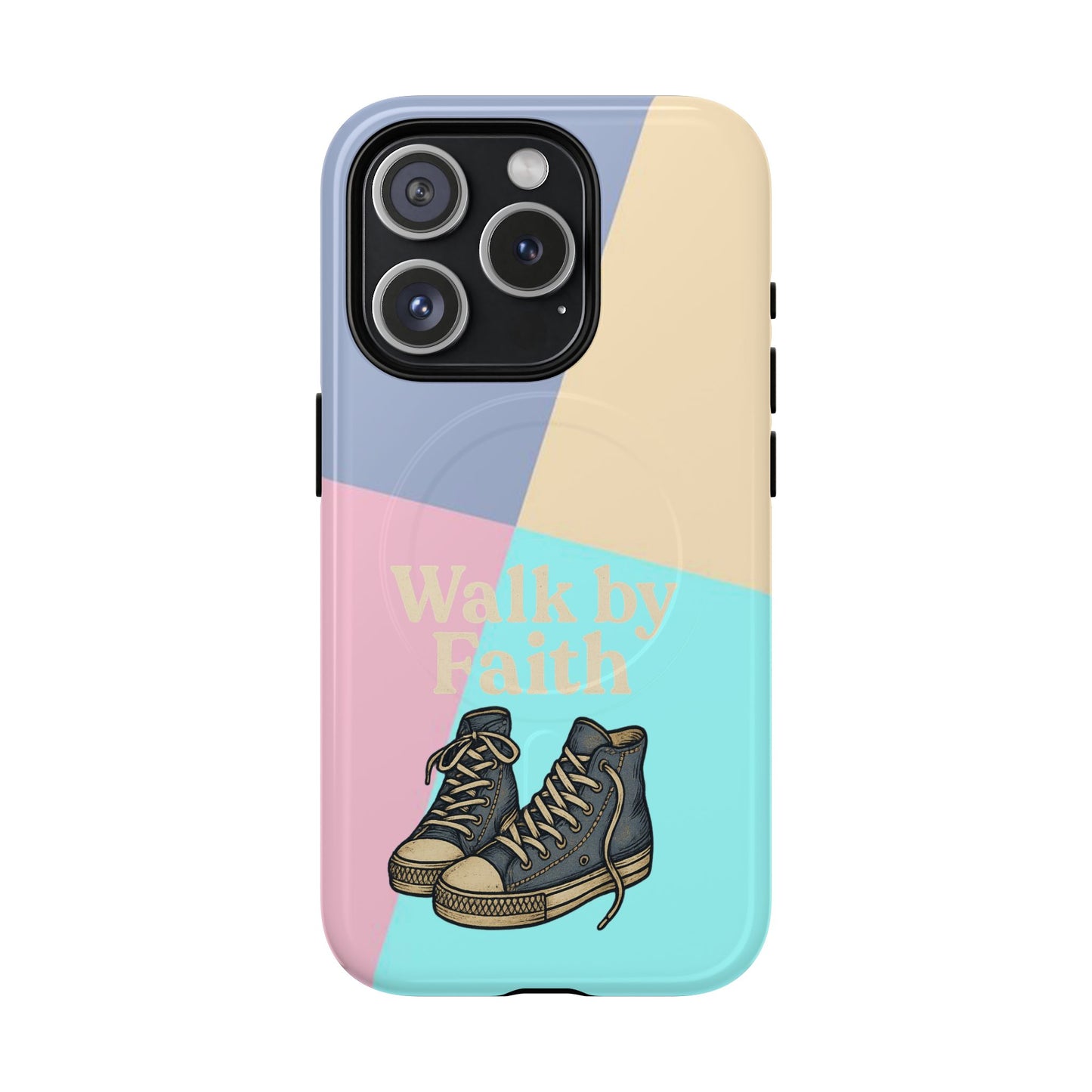 Walk by Faith – Vintage Sneakers | Tough Phone Case