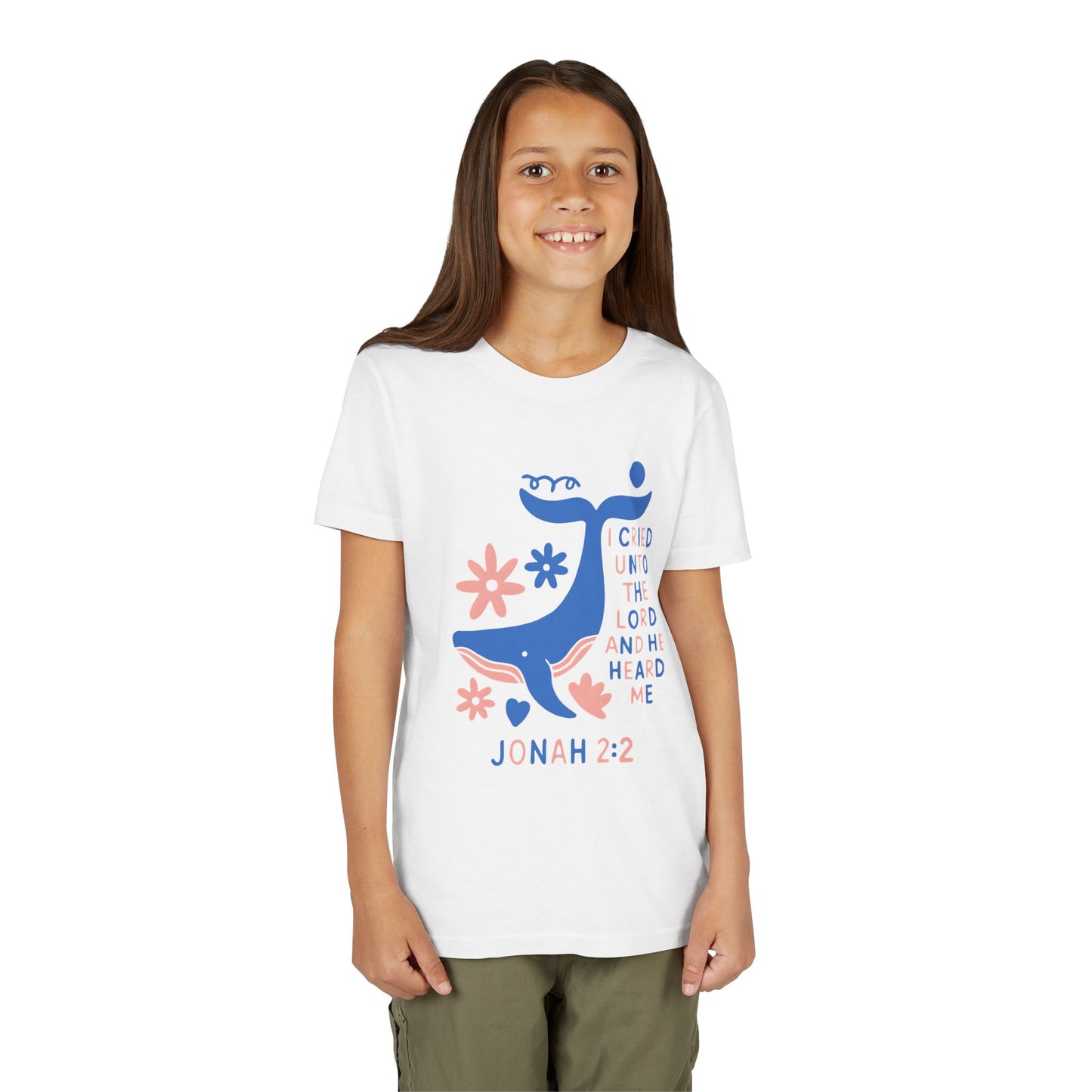 Faith & Fun Whale Scripture | Kids Tee