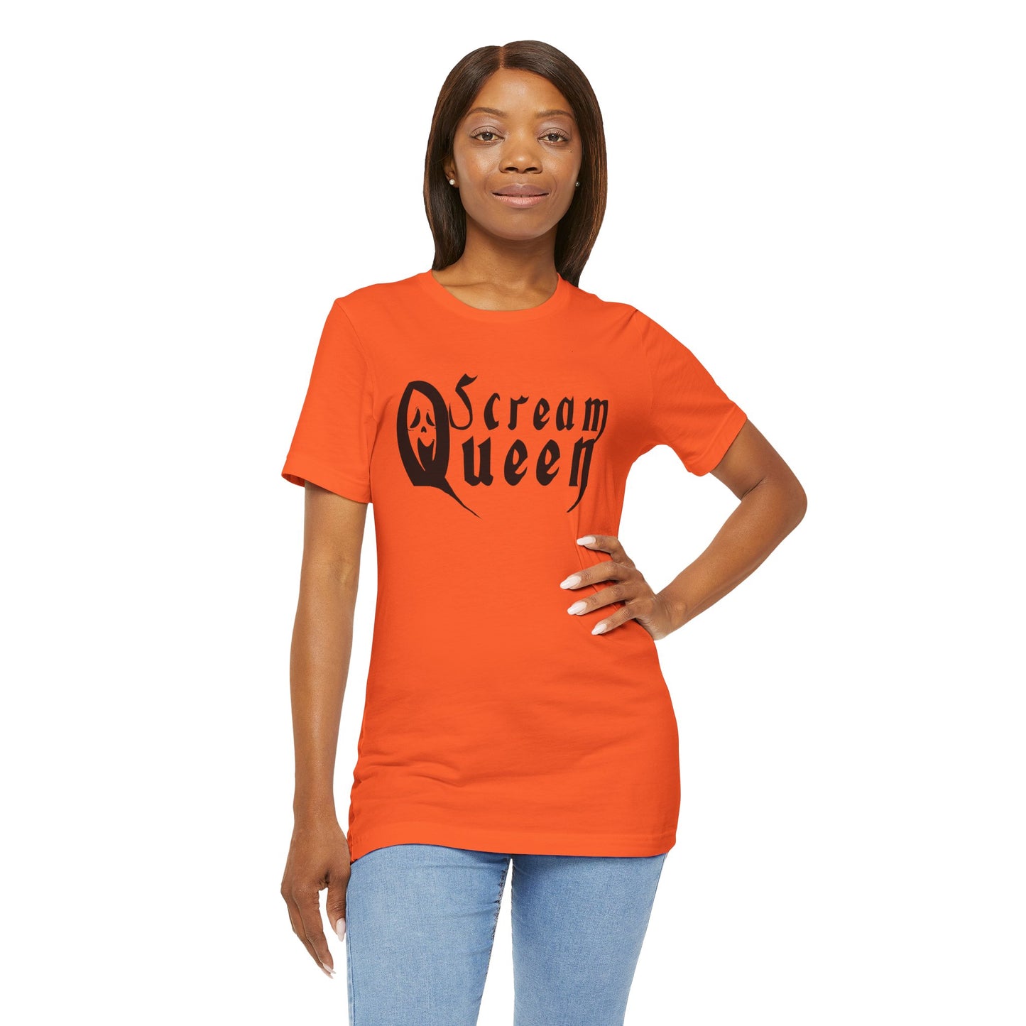 “Scream Queen – Gothic Horror Vibes” | Jersey Tee