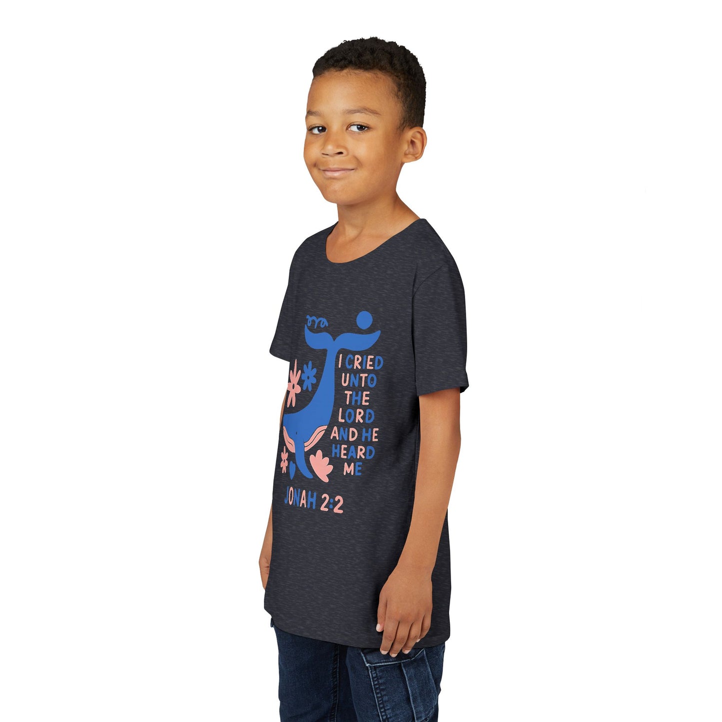 Faith & Fun Whale Scripture | Kids Tee