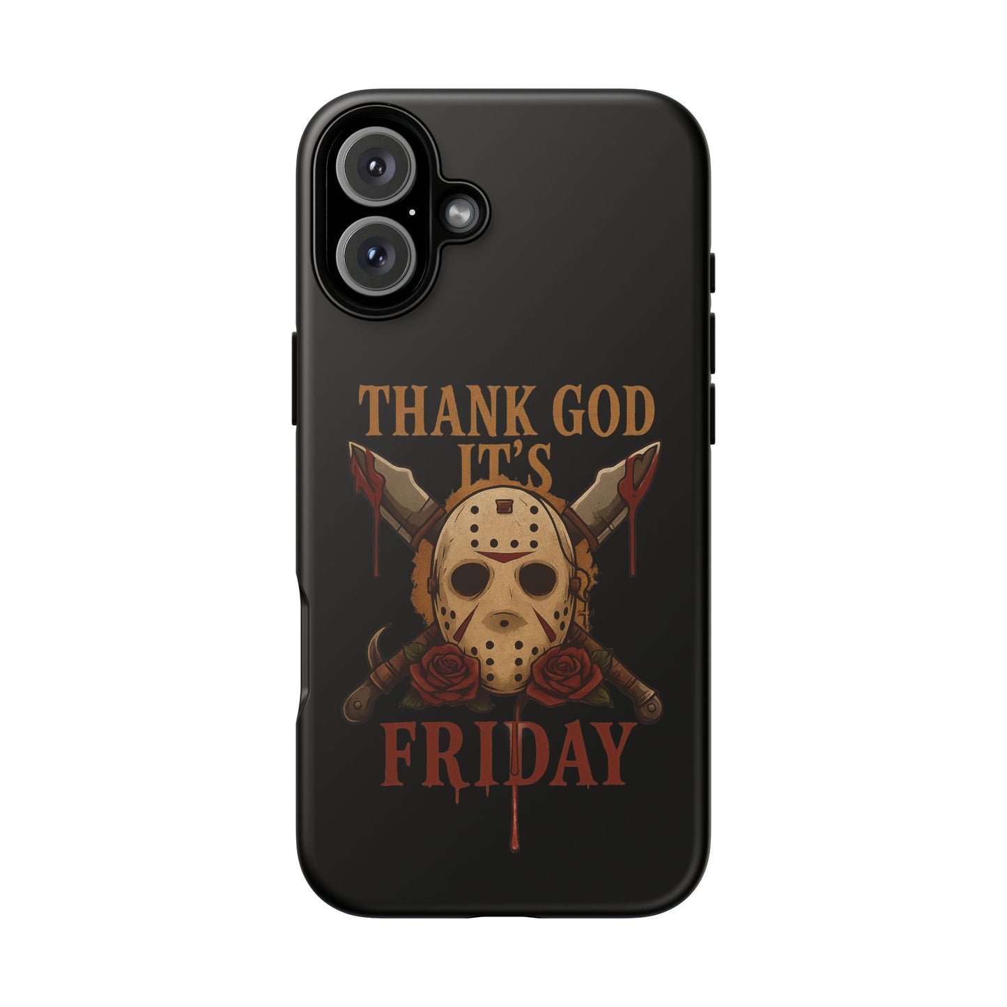 "Thank God It’s Friday – Horror Rose Edition" | Tough Phone Cases