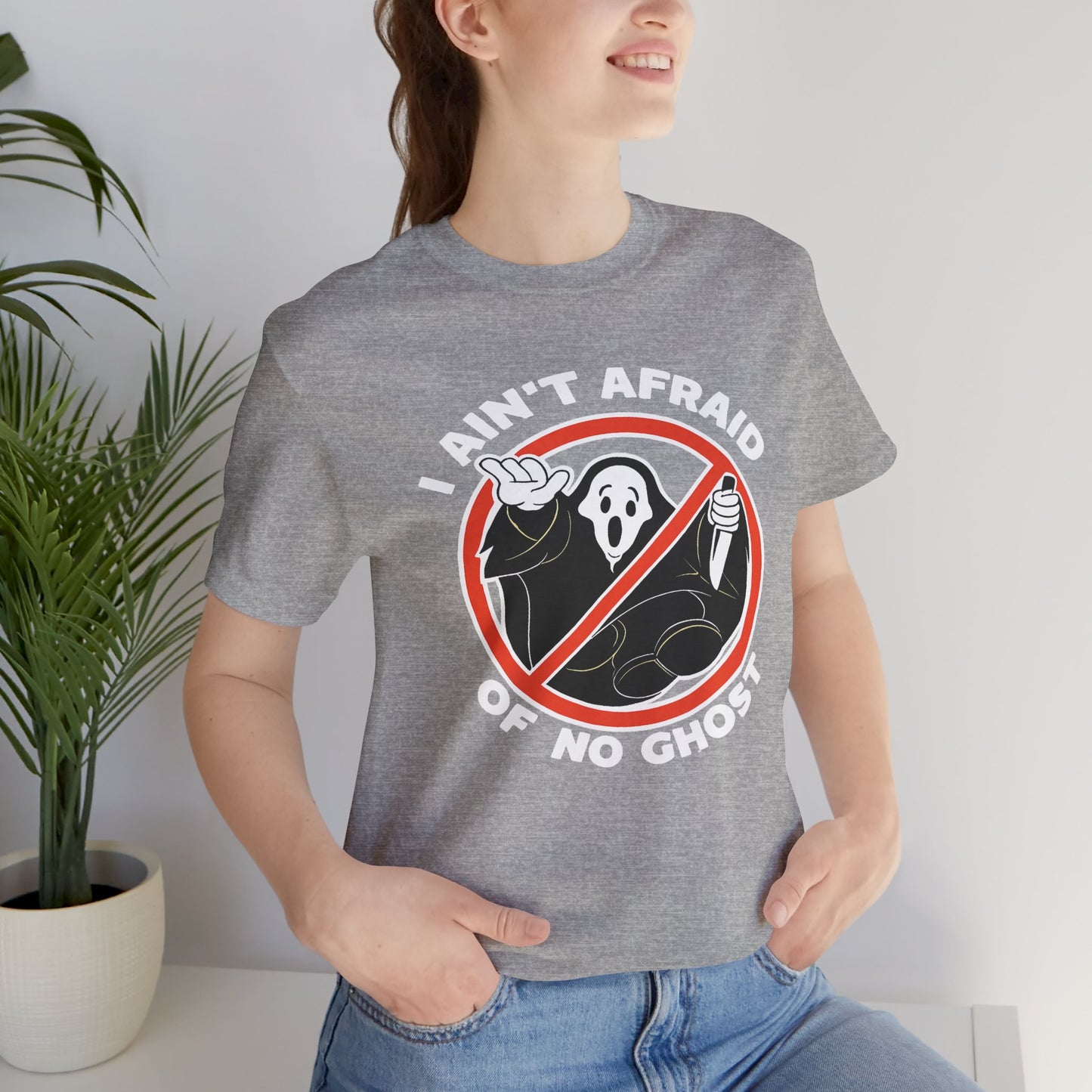 “I Ain’t Afraid of No Ghostface” Halloween | Jersey Tee