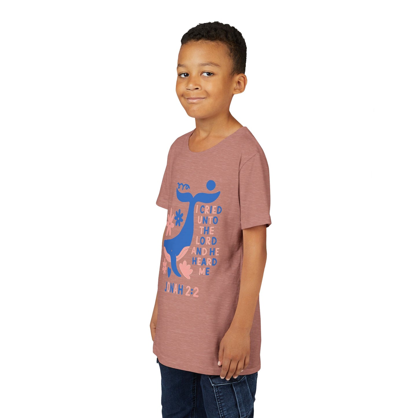 Faith & Fun Whale Scripture | Kids Tee