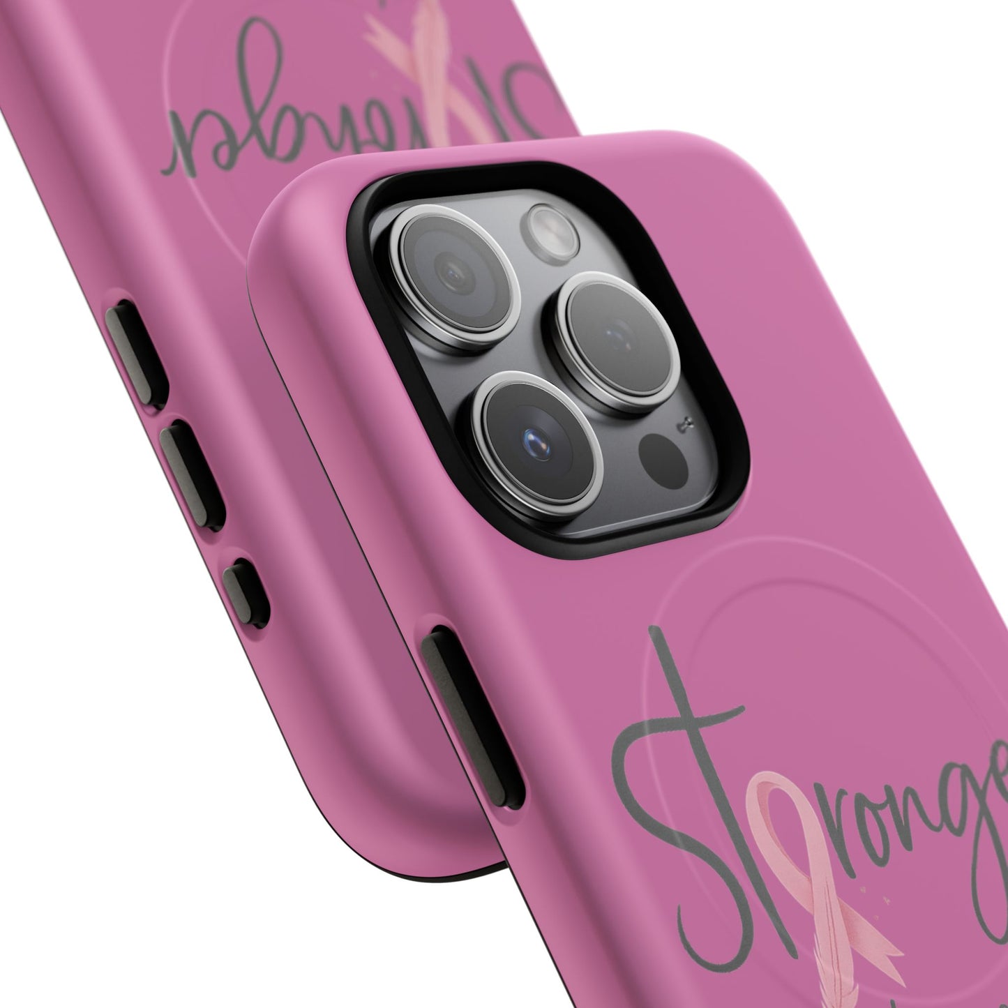 Stronger Than Cancer | iPhone 15 & 16 Tough Case