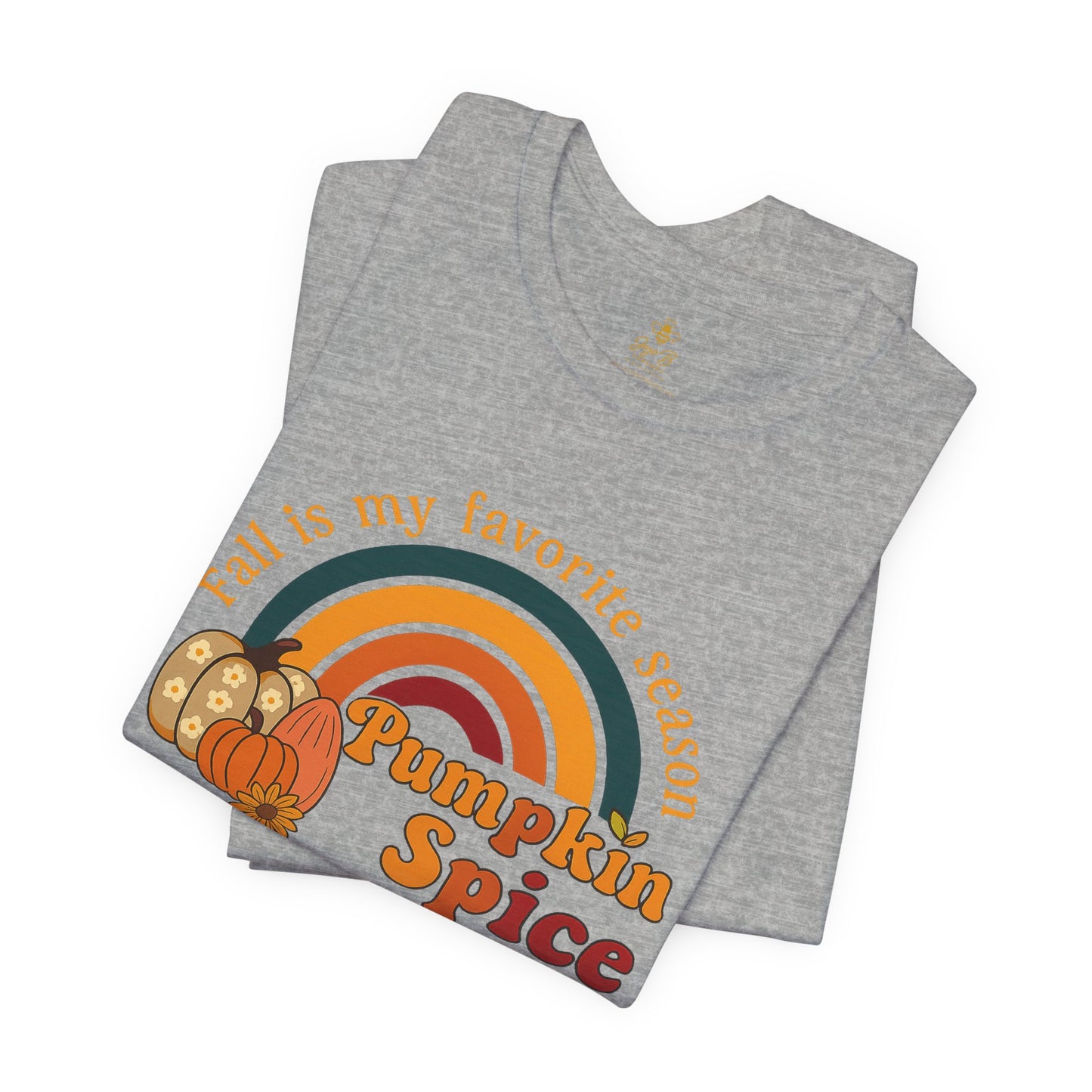 Fall is My Favorite Season Retro Pumpkin Spice Shirt | Jersey Tee