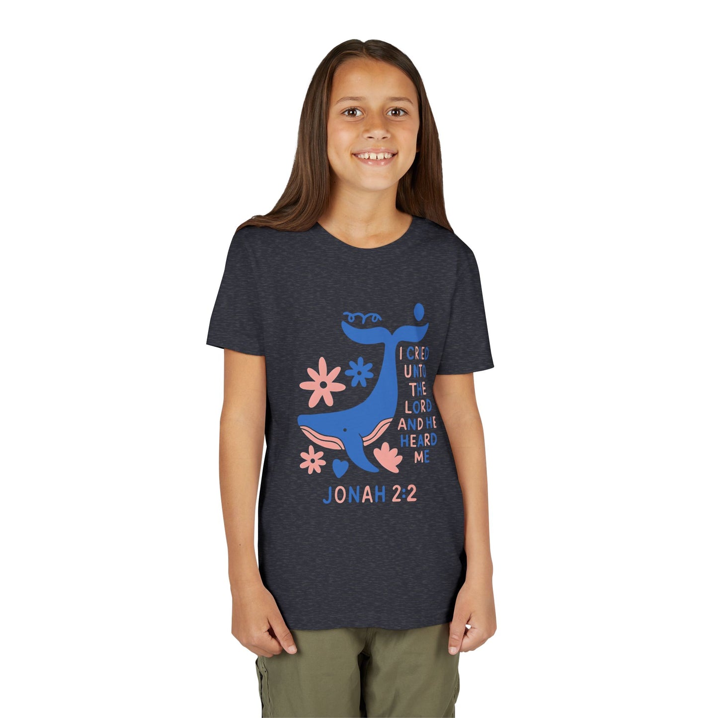 Faith & Fun Whale Scripture | Kids Tee