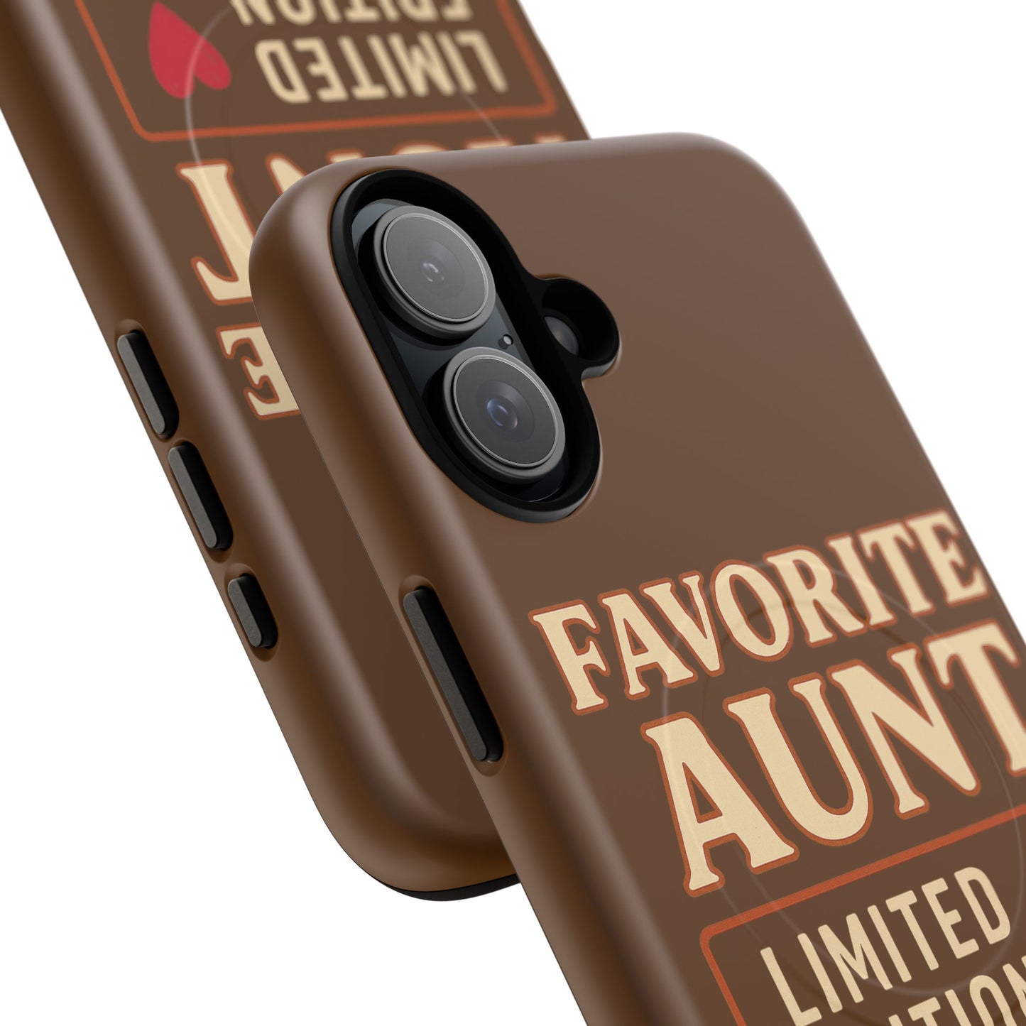 "Aunt Life Red Heart Edition" | Tough Phone Case
