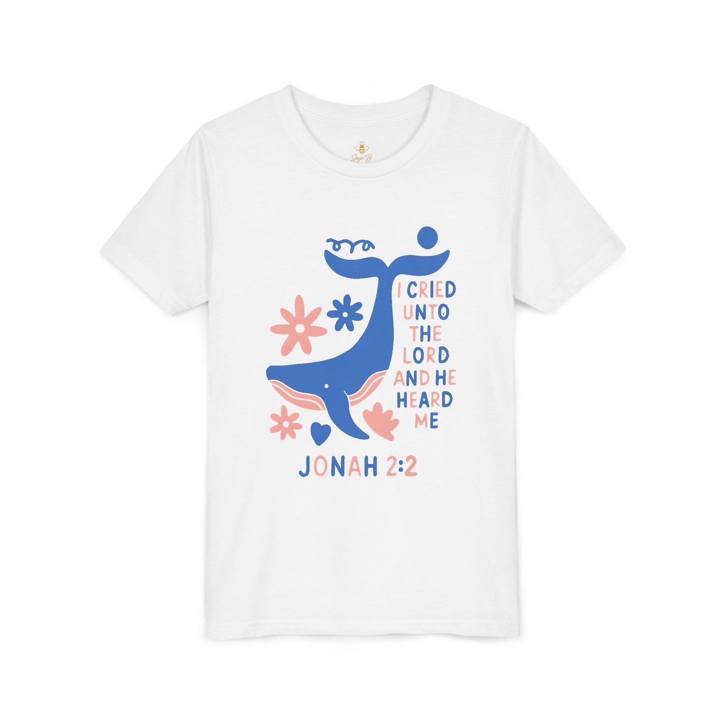 Faith & Fun Whale Scripture | Kids Tee