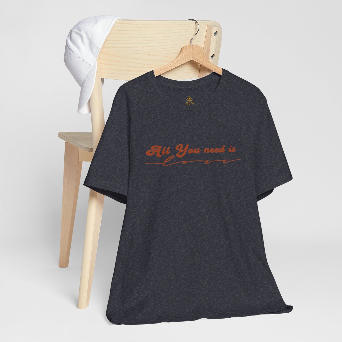 All You Need is Love – Handwritten Script | Jersey Tee