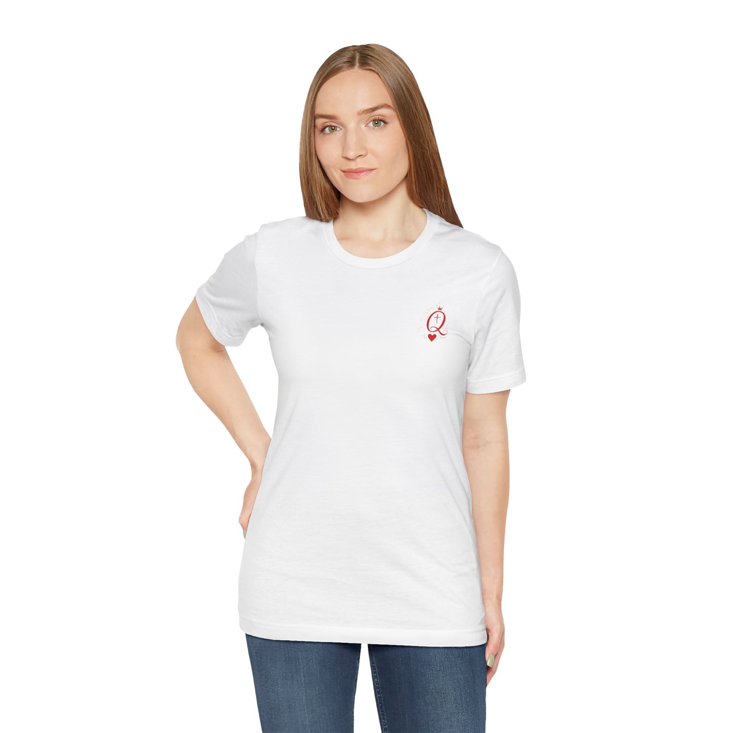 Queen of Hearts – Royal Grace | Jersey Tee