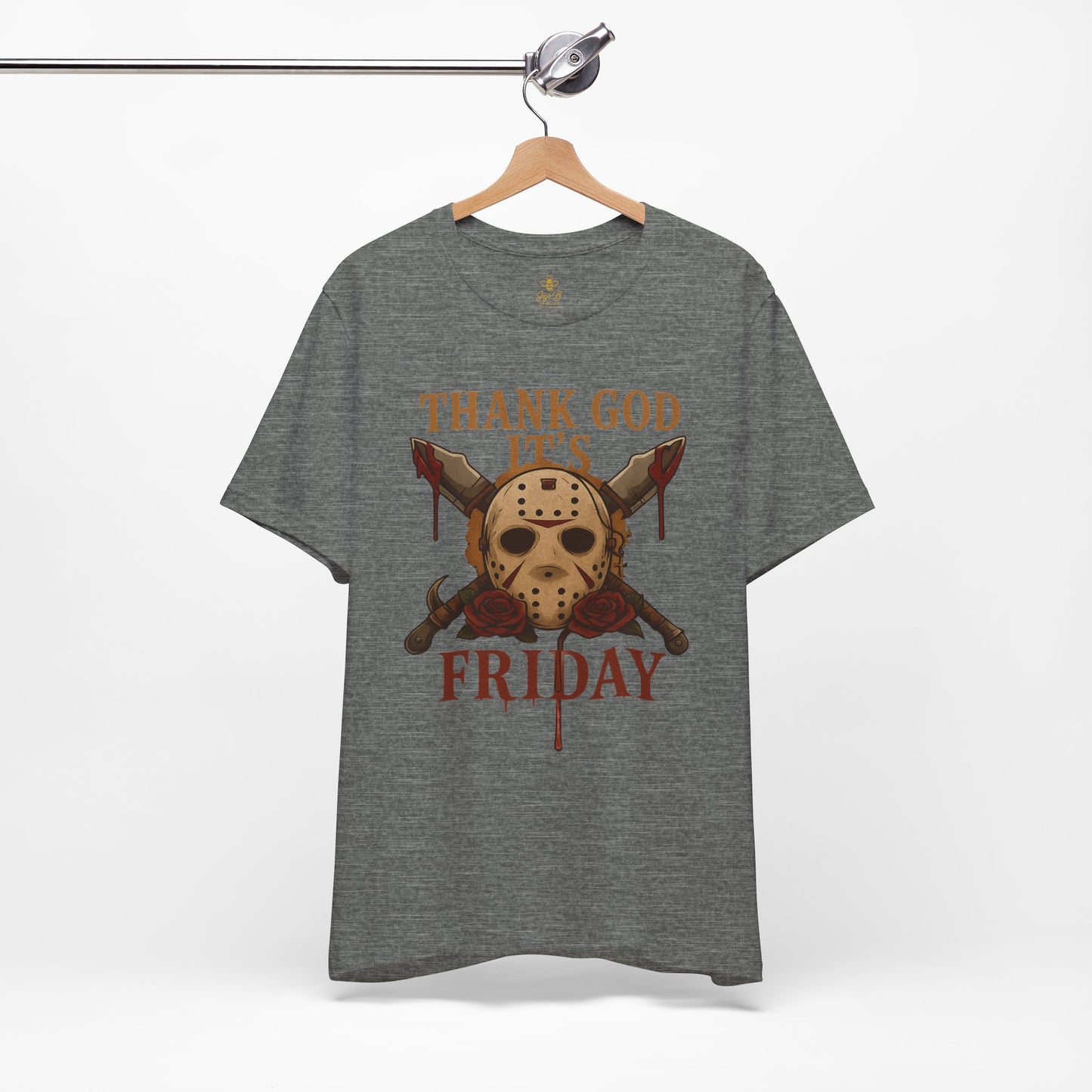 "Thank God It’s Friday – Horror Rose Edition" | Jersey Tee