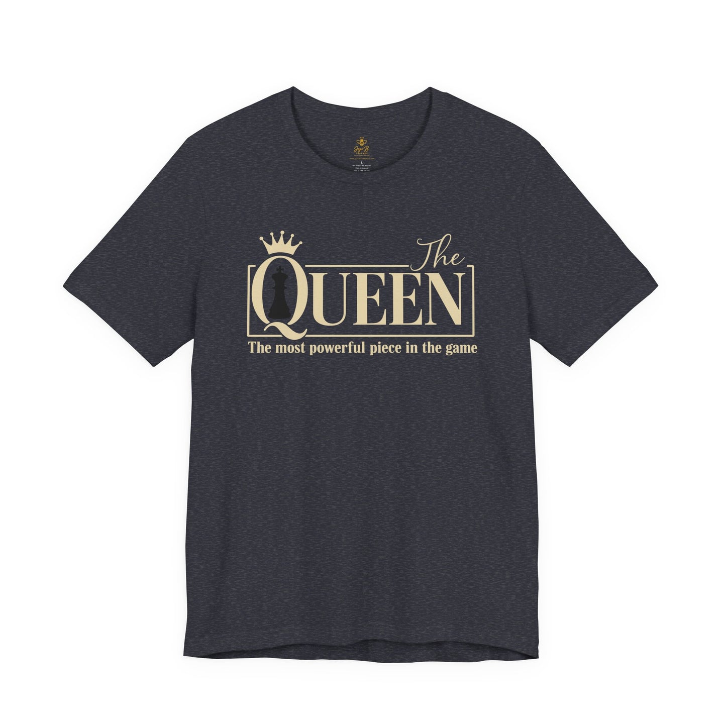 "The Queen Tee – Most Powerful Piece in the Game" | Jersey Tee