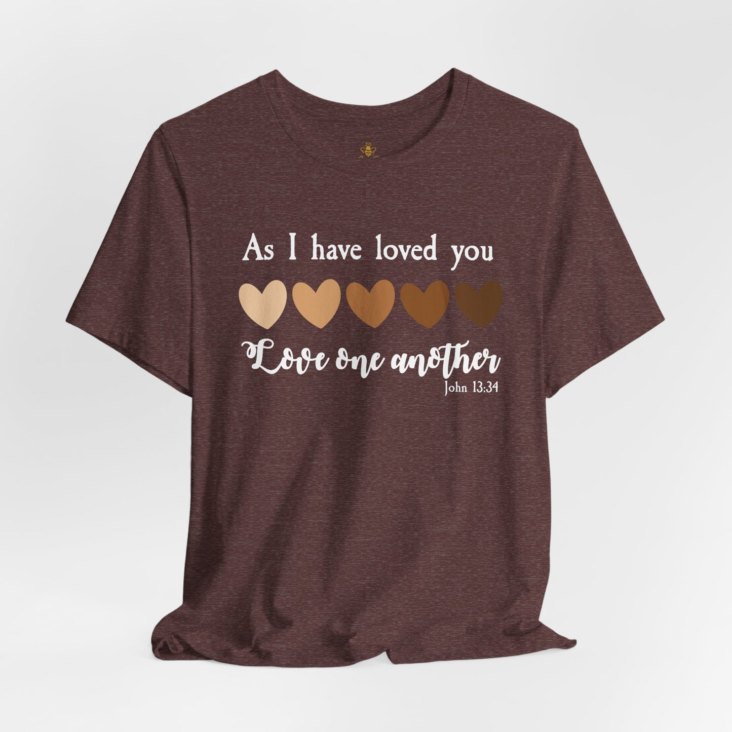 Love One Another – John 13:34 | Jersey Tee
