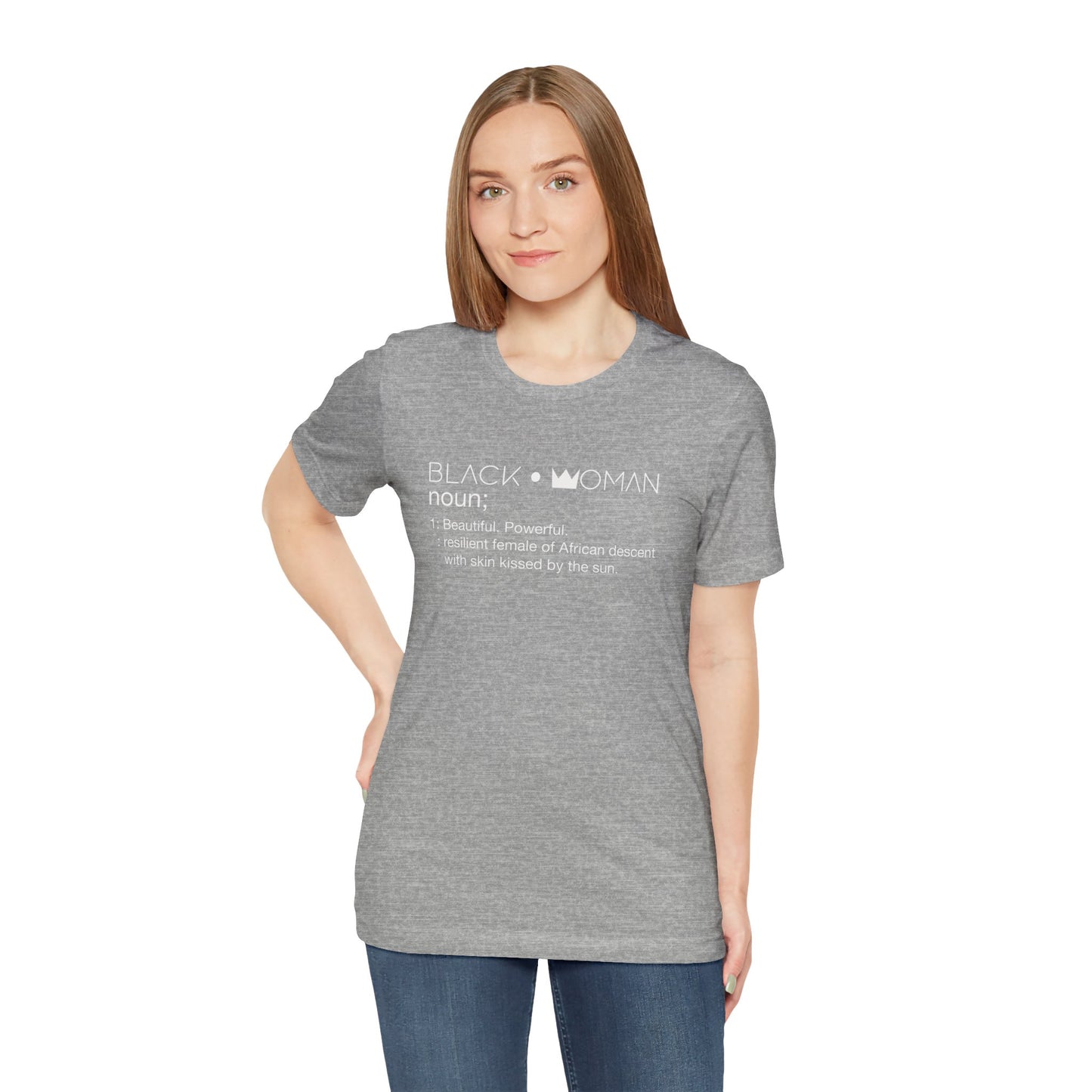 Black Woman – Definition of Power | Jersey Tee