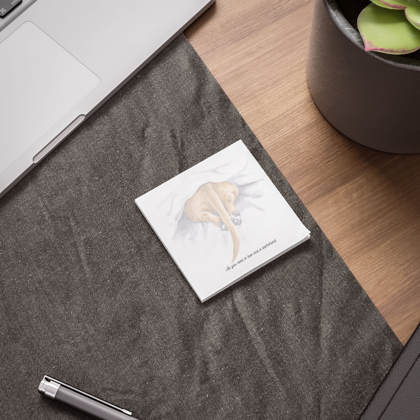 All You Need Is Love And A Dachshund | Post-it® Note Pads