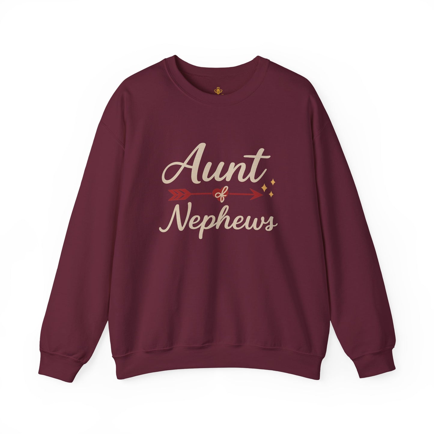 Aunt of Nephews Script Sweater