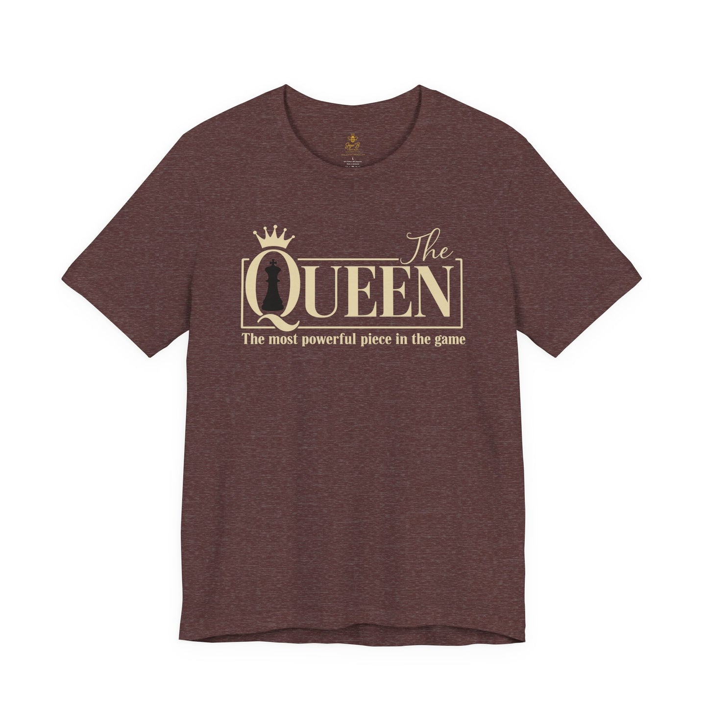 "The Queen Tee – Most Powerful Piece in the Game" | Jersey Tee