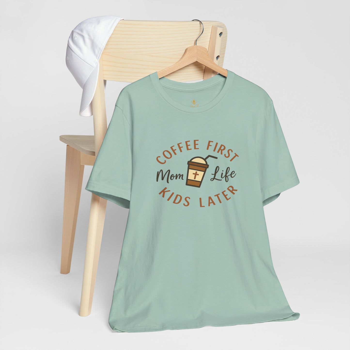 Coffee First. Mom Life. Kids Later. | Jersey Tee