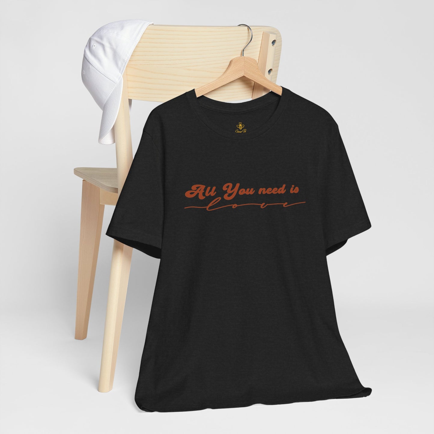 All You Need is Love – Handwritten Script | Jersey Tee