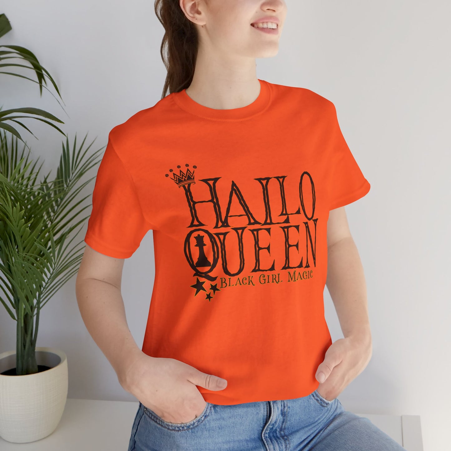 HalloQueen – Black Girl Magic | Jersey Tee