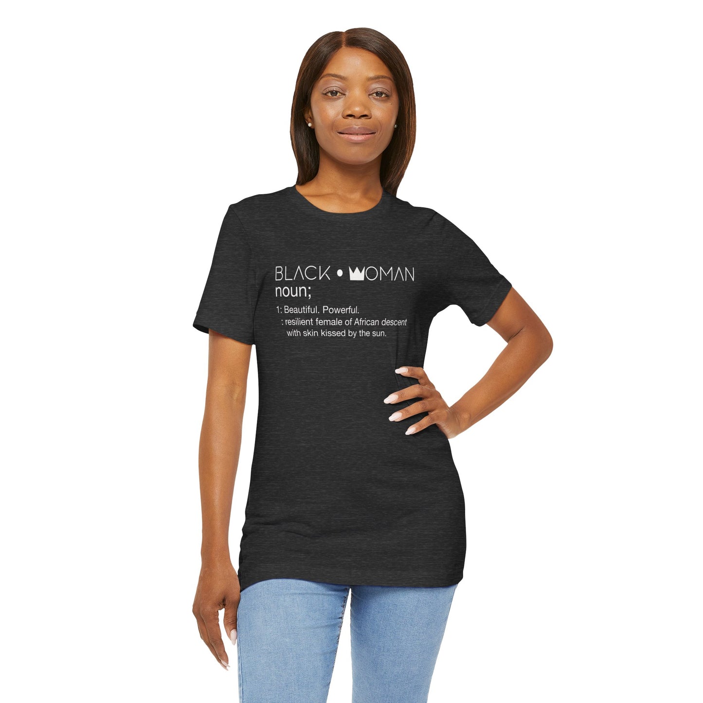 Black Woman – Definition of Power | Jersey Tee