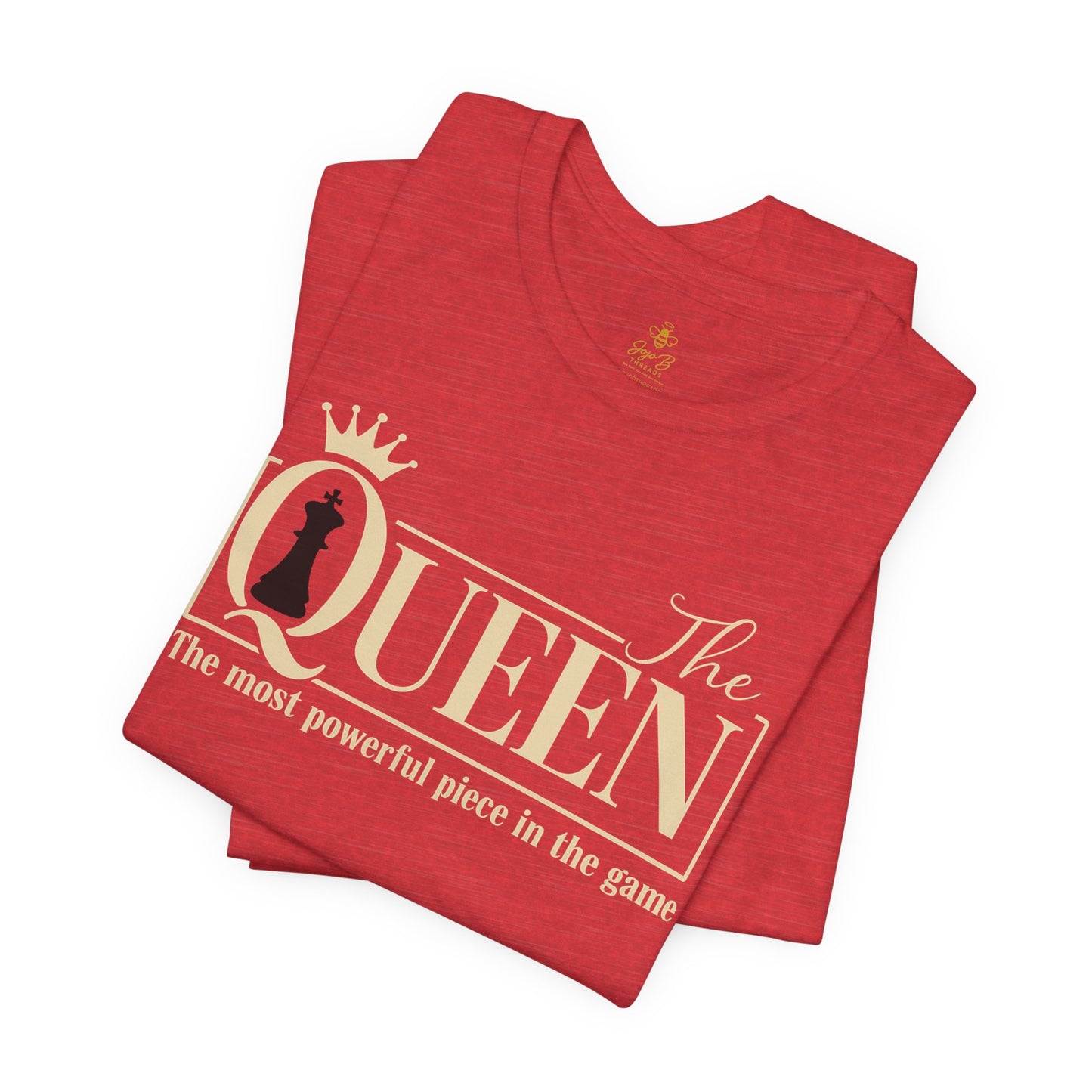 "The Queen Tee – Most Powerful Piece in the Game" | Jersey Tee