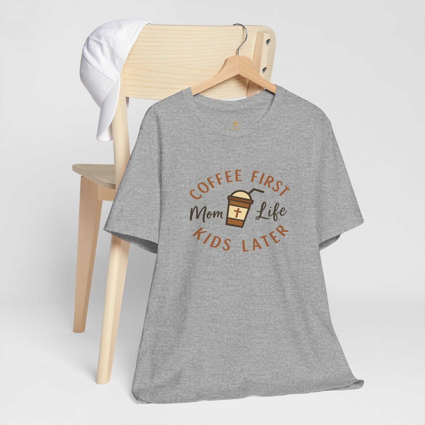 Coffee First. Mom Life. Kids Later. | Jersey Tee