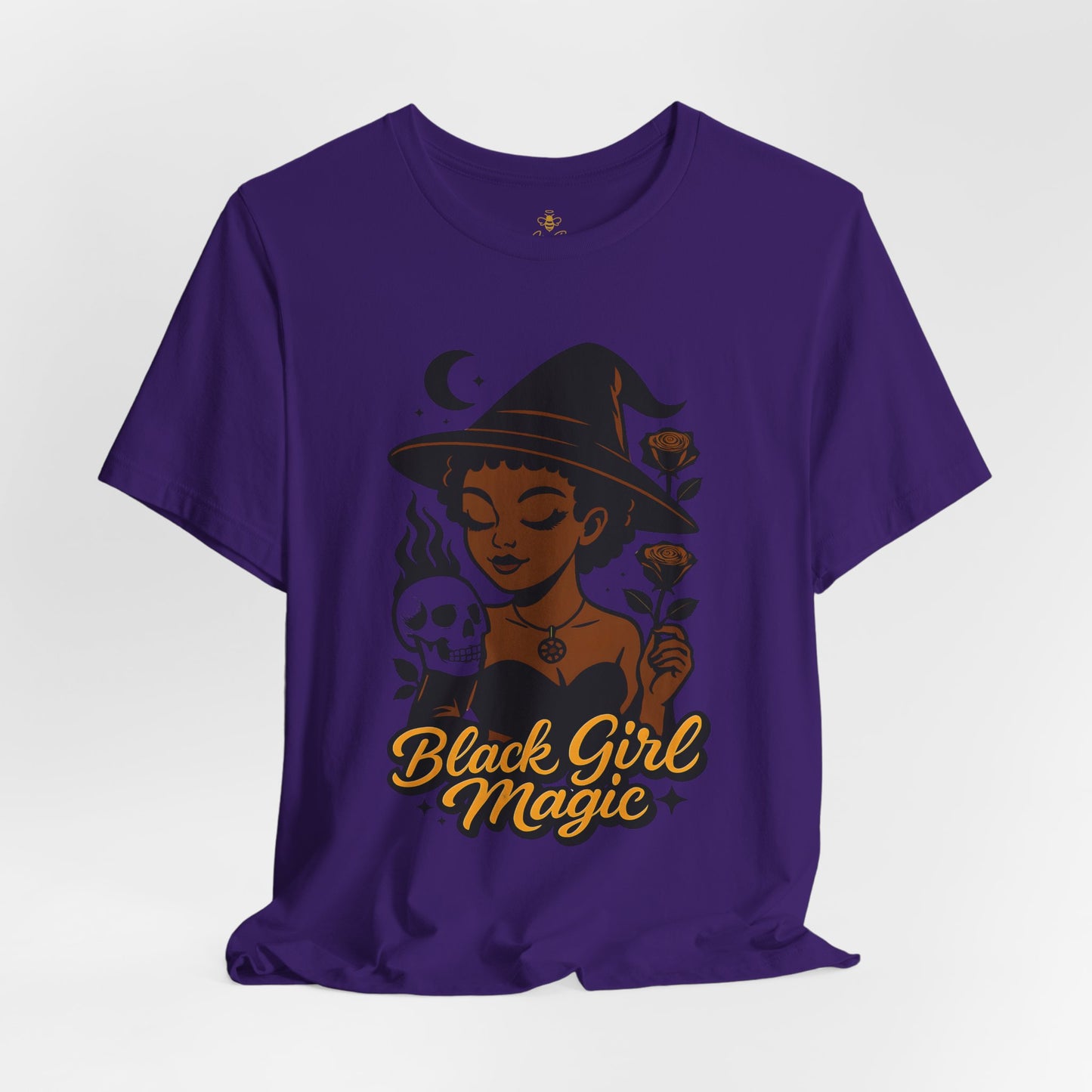 Black Girl Magic Witchy Halloween | Jersey Tee