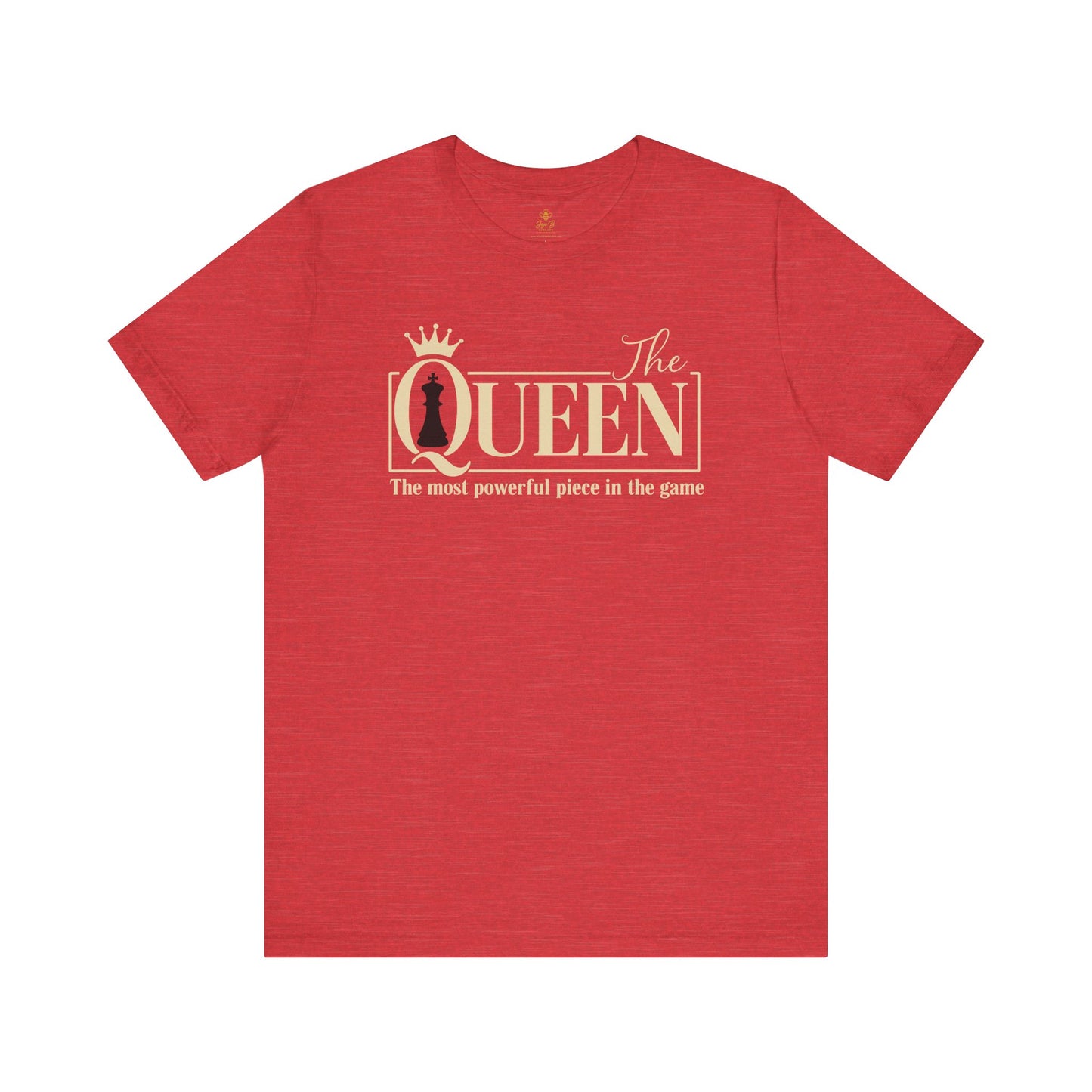 "The Queen Tee – Most Powerful Piece in the Game" | Jersey Tee