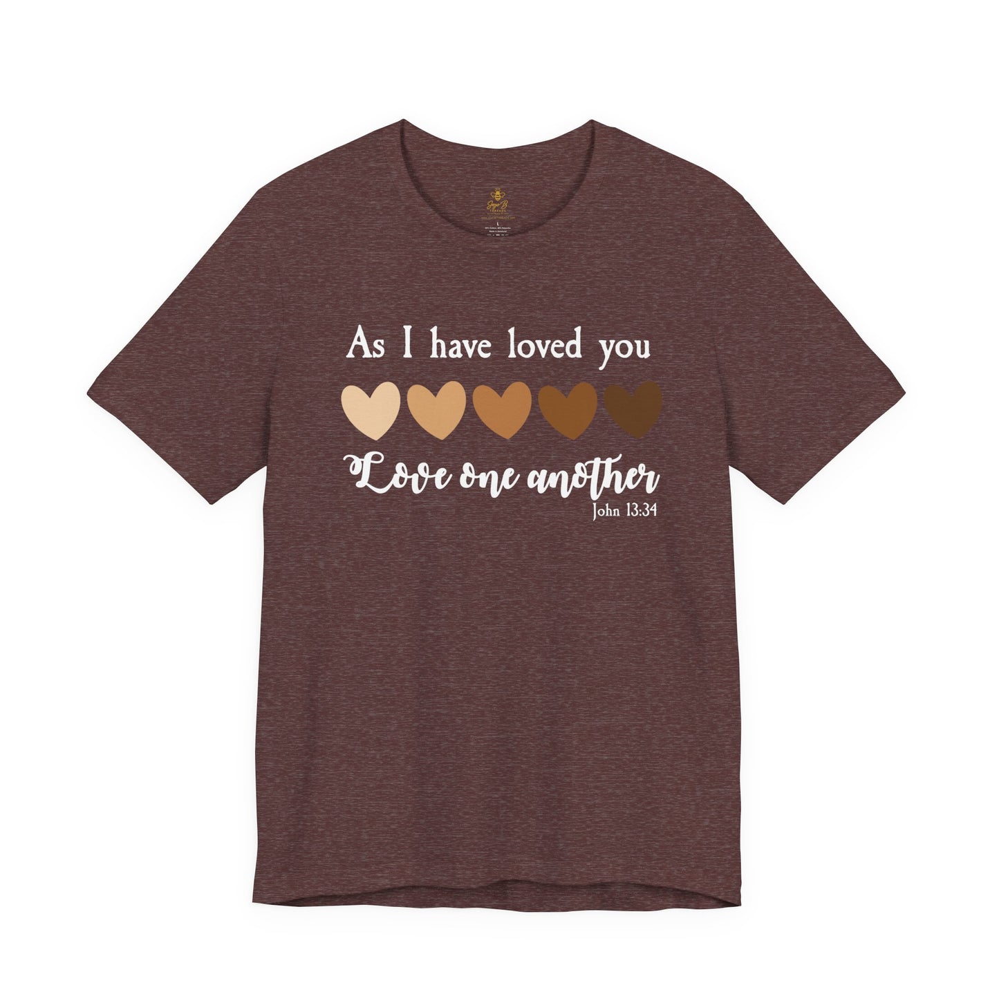 Love One Another – John 13:34 | Jersey Tee