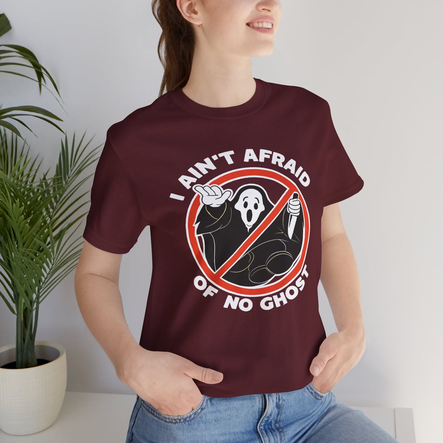 “I Ain’t Afraid of No Ghostface” Halloween | Jersey Tee