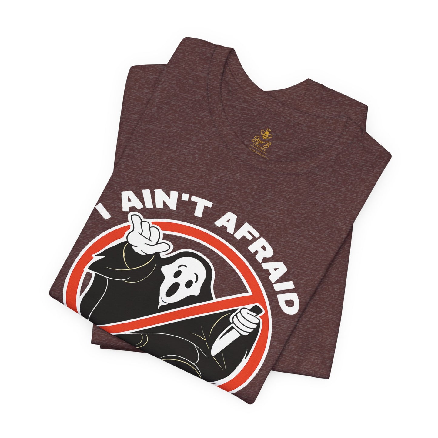 “I Ain’t Afraid of No Ghostface” Halloween | Jersey Tee