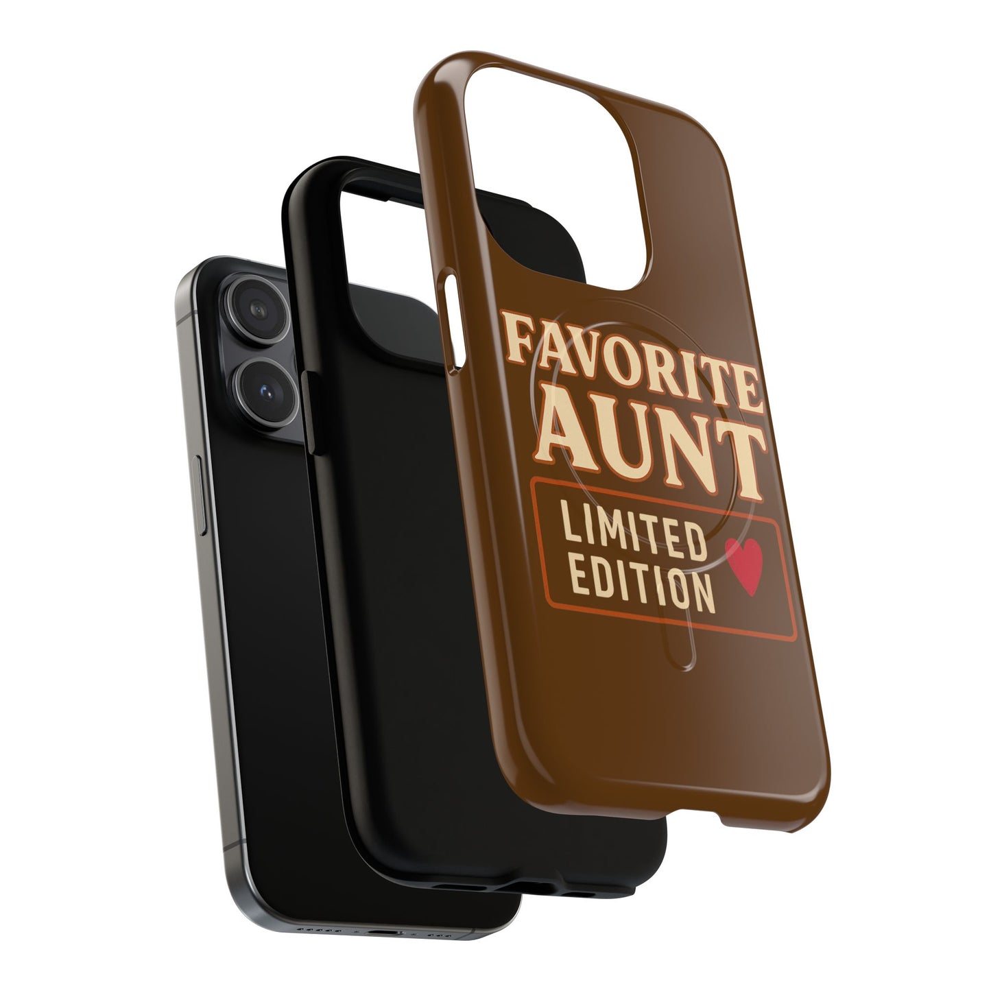"Aunt Life Red Heart Edition" | Tough Phone Case