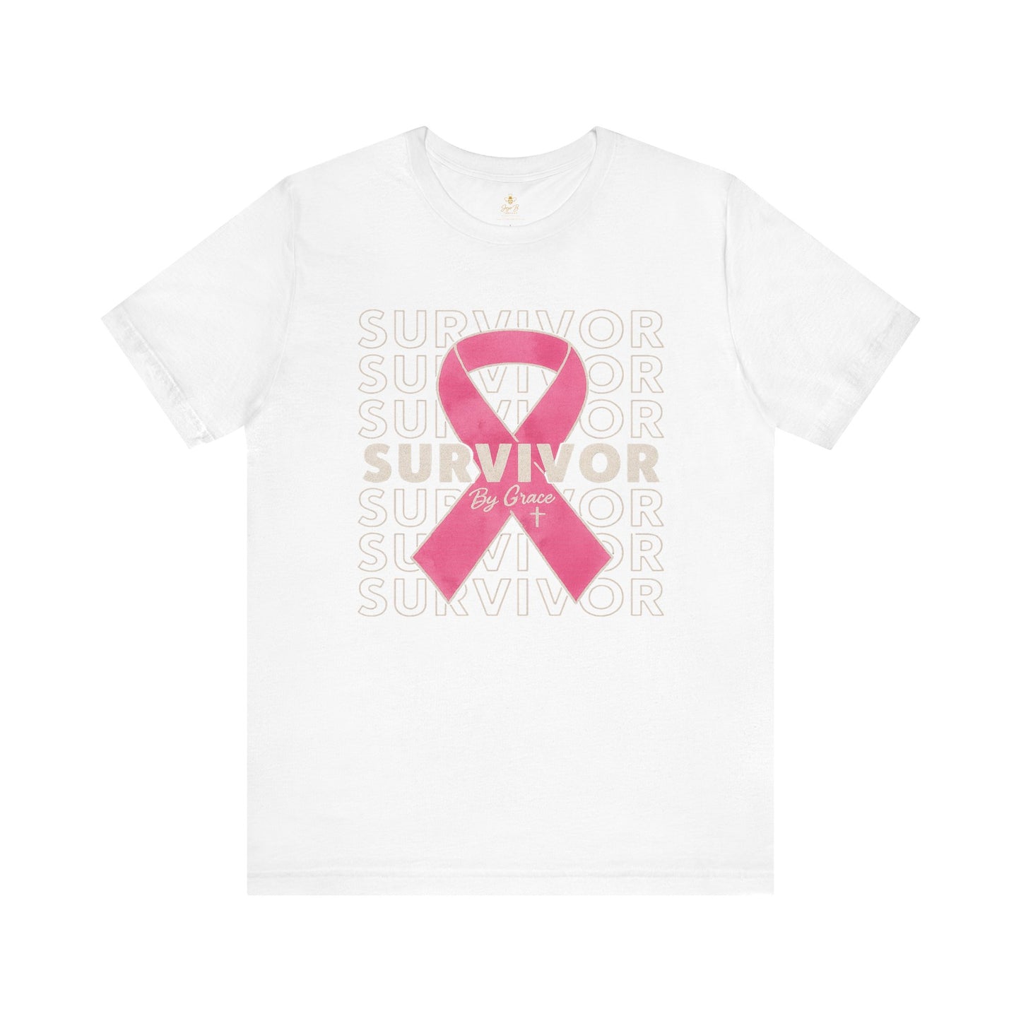"Pink Ribbon Survivor – Bold Strength" | Jersey Tee