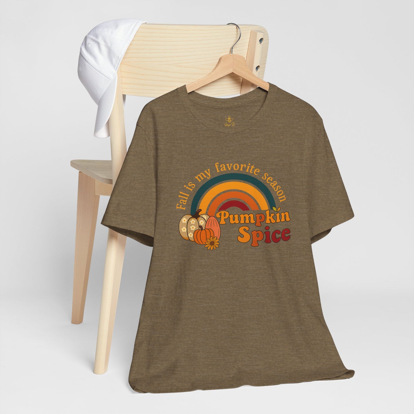 Fall is My Favorite Season Retro Pumpkin Spice Shirt | Jersey Tee