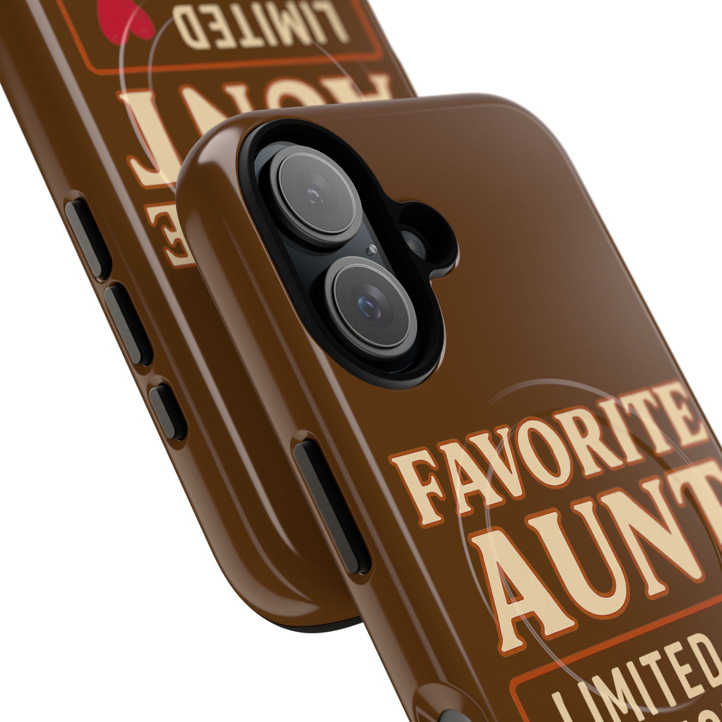 "Aunt Life Red Heart Edition" | Tough Phone Case