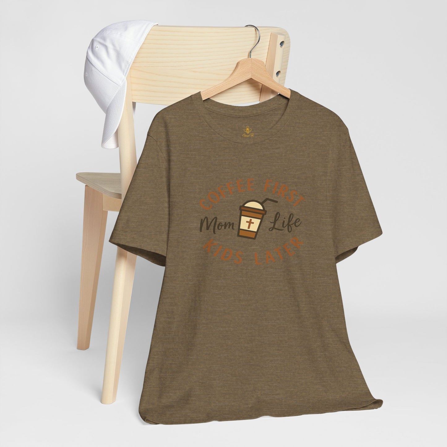 Coffee First. Mom Life. Kids Later. | Jersey Tee