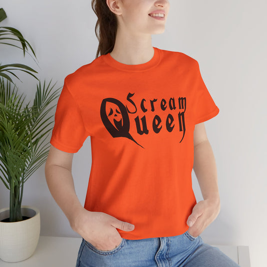 “Scream Queen – Gothic Horror Vibes” | Jersey Tee