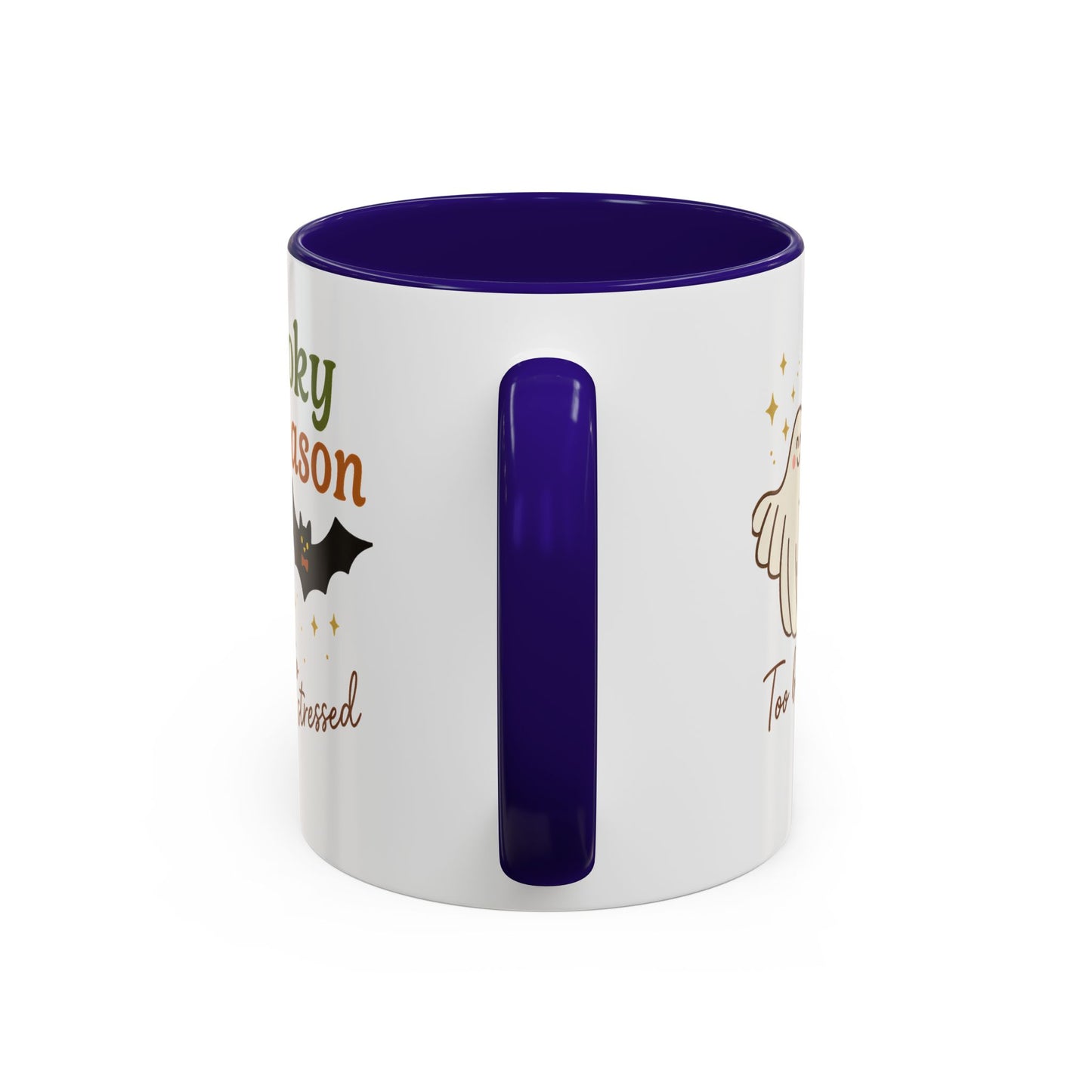 Spooky Season – Too Blessed to Be Stressed | 11oz Mug