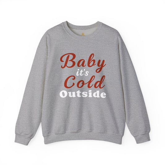 "Baby It’s Cold Outside" Retro Holiday | Sweater
