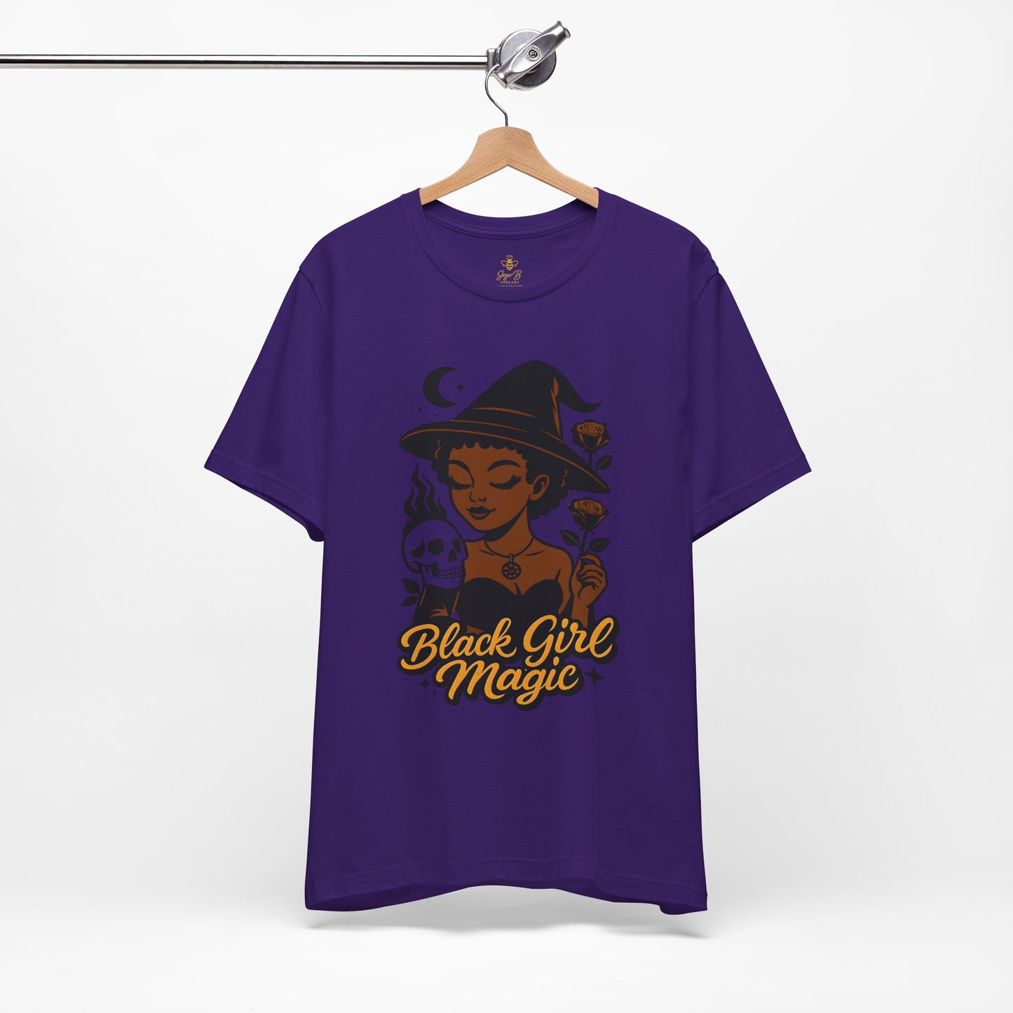 Black Girl Magic Witchy Halloween | Jersey Tee