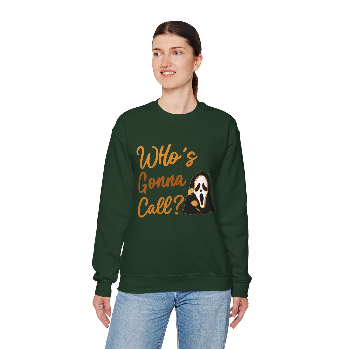 "Who’s Gonna Call?" – Ghostface Retro Horror | Sweater