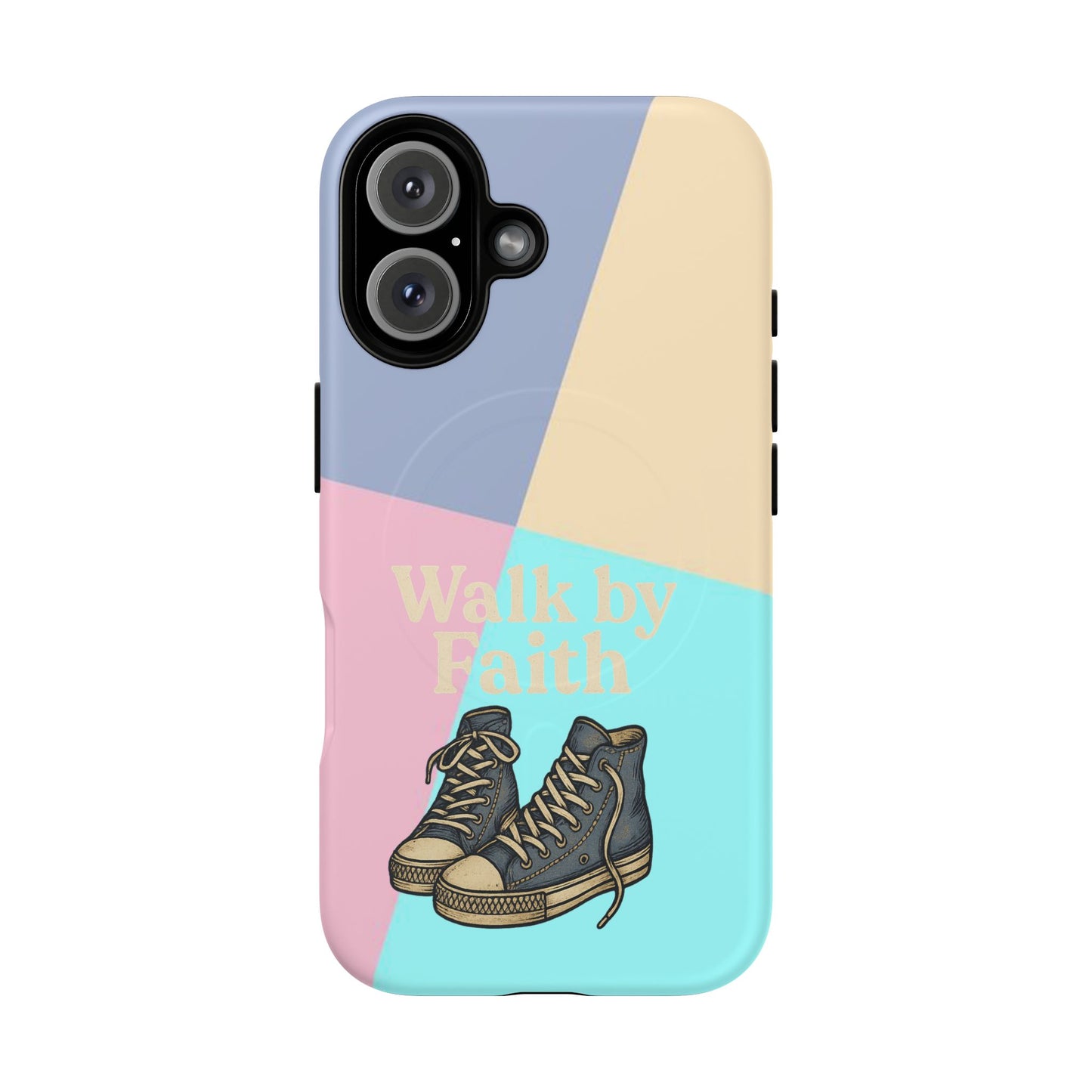 Walk by Faith – Vintage Sneakers | Tough Phone Case