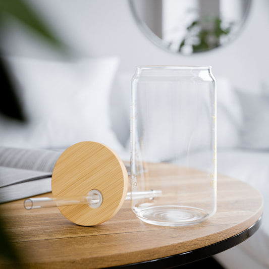 "Bloom & Sip" Aunt Life | Glass Cup