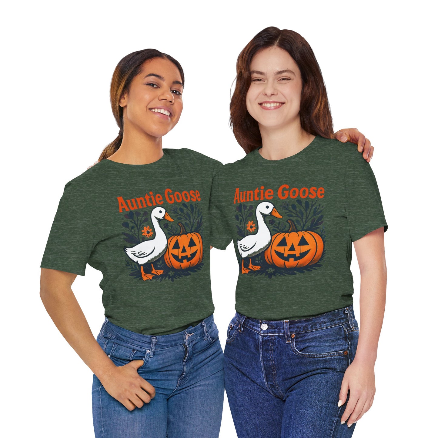 Auntie Goose Halloween | Jersey Tee