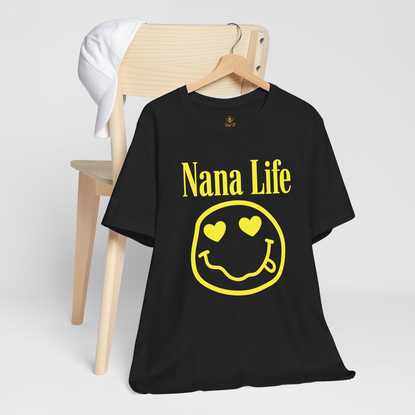 Nana Life Smiley Face | Jersey Tee