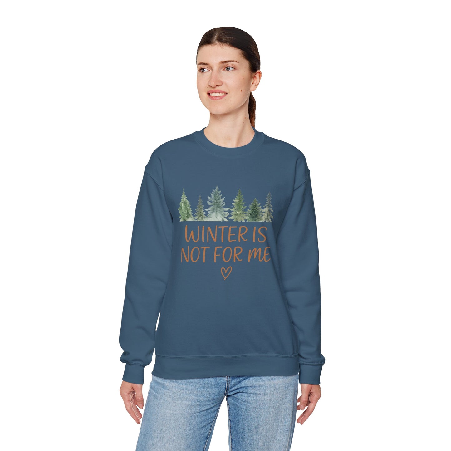 "Winter Not For Me" Watercolor Tree | Sweatshirt